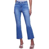 L'agence Women's Cropped Flare Jeans