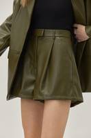 NASTY GAL Women's Leather Shorts