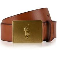 Polo Ralph Lauren Brown Leather Belts for Men