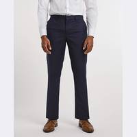 Jacamo Men's Navy Blue Suit Trousers