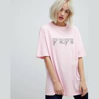 Pepe Jeans Logo T-Shirts for Women