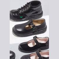 Kickers Leather School Shoes for Girl