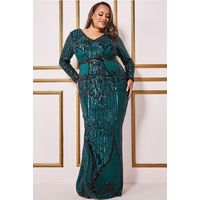 Secret Sales Goddiva Women's Evening Maxi Dresses