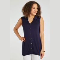 Bonmarché Women's Navy Shirts