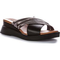 Justin Reece Women's Leather Sandals