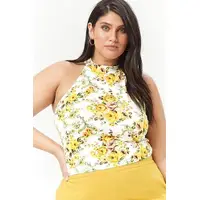 Women's Forever 21 Floral Crop Tops