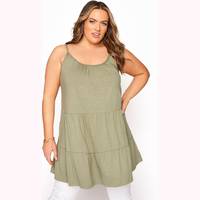 Yours Clothing Women's Strappy Camisoles And Tanks
