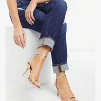 Glamorous Women's Heeled Ankle Sandals