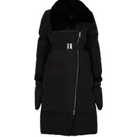 YVES SALOMON Women's Black Coats