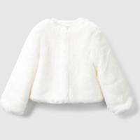 Benetton Girl's Faux Fur Jackets