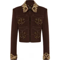 Moschino Women's Crepe Jackets