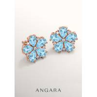 Angara Women's Stud Earrings