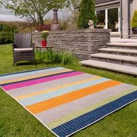 B&Q Loomed Stripe Mats