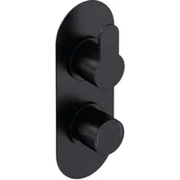 NUIE Black Thermostatic Showers