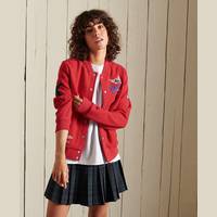 Superdry Women's Red Bomber Jackets