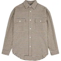 PALM ANGELS Men's Checked Overshirts