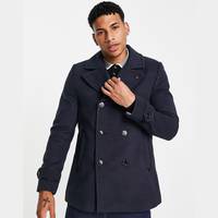 Burton Men's Navy Double-Breasted Coats