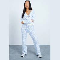 I Saw It First Women's High Waisted Petite Trousers