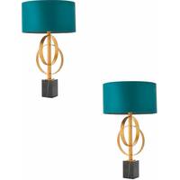 LOOPS Gold Table Lamps