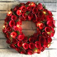 The Seasonal Aisle LED Christmas Wreaths