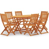 Robert Dyas VidaXL Wooden Garden Dining Sets