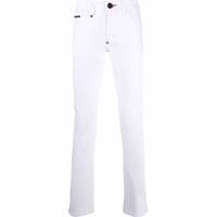 Philipp Plein Men's White Jeans