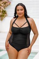Cupshe UK Women's black plus size swimsuits