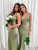 Pretty Lavish Women's Olive Green Dresses