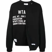 WTAPS Men's Black Sweatshirts