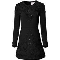 Carolina Herrera Women's Black Sequin Dresses