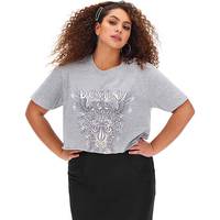 Fashion World Women's Band T-shirts