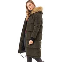 Brave Soul Fur Hood Coats for Women