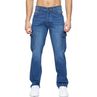 Crosshatch Men's Cargo Jeans