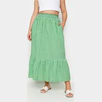 Yours Women's Tiered Maxi Skirts