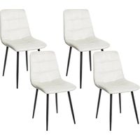 B&Q Beliani Velvet Chairs