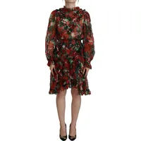 Secret Sales Dolce and Gabbana Women's A Line Floral Dresses