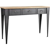 Williston Forge Glass And Metal Console Tables