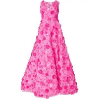 Carolina Herrera Women's Pink Floral Dresses