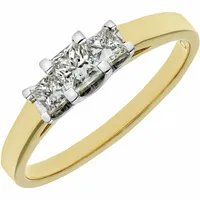 Argos Everlasting Love Women's Princess-Cut Jewellery