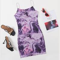 SHEIN Women's Purple Dresses