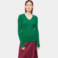 Jigsaw Women's Cashmere V Neck Jumpers