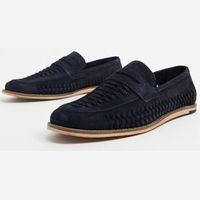 Silver Street Suede Loafers for Men