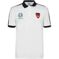 UEFA Men's White Polo Shirts