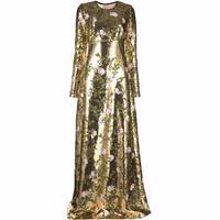 FARFETCH Women's Gold Sequin Dresses