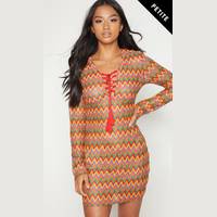 PrettyLittleThing Lace-up Dresses