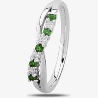 The Jewel Hut Women's Emerald Rings