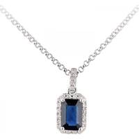 Secret Sales Women's Sapphire  Necklaces