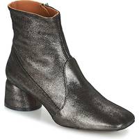 Rubber Sole Women's Silver Boots