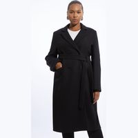 Debenhams Karen Millen Women's Black Belted Coats