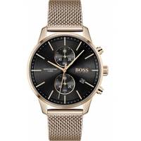 The Watch Hut Black and Gold Men's Watches